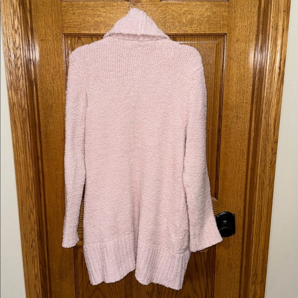 Members Mark Cozy Pink Women's Sweater.  Open front design. Size L/XL - Picture 3 of 5